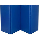 Foldable Gymnastics Mat with carry handles 8ft x 4ft x 50mm