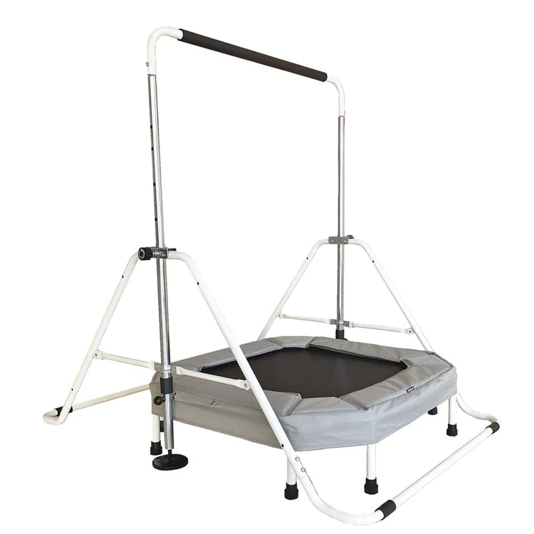 Mini Folding Junior Gymnastics bar with Trampoline
