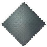 UltraLock™ Solid PVC Coin Garage Tile 6mm | Heavy Duty Interlocking Garage Flooring