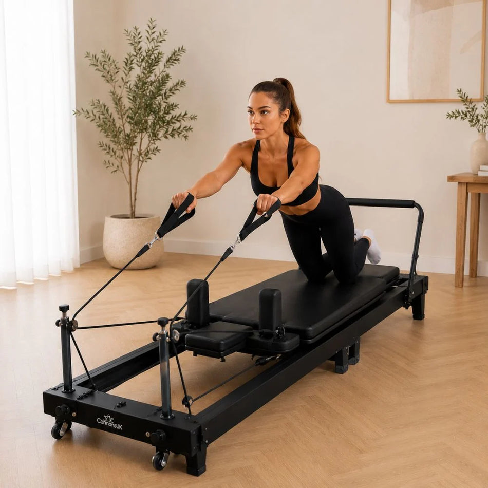Cannons UK Home Pilates Reformer Bed | Foldable Pilates Machine