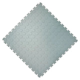 UltraLock™ Solid PVC Coin Garage Tile 6mm | Heavy Duty Interlocking Garage Flooring