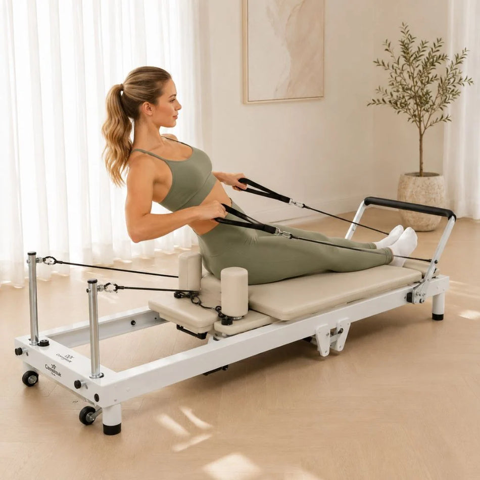 Cannons UK Home Pilates Reformer Bed | Foldable Pilates Machine