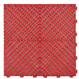 UltraLock™ Vented PP Garage Tiles | Heavy Duty Interlocking Garage Flooring | 400 x 400 x 18mm